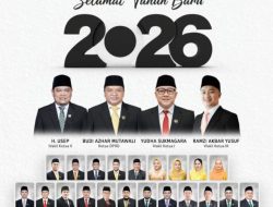 DPRD Kabupaten Sukabumi Ucapkan Selamat Tahun Baru 2026