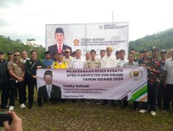 Teddy Setiadi Gelar Reses di Parungkuda, Infrastruktur Jalan Jadi Prioritas 2026