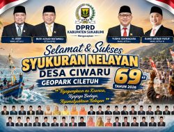 DPRD Kabupaten Sukabumi Apresiasi Syukuran Nelayan Desa Ciwaru Geopark Ciletuh ke-69 Tahun 2026