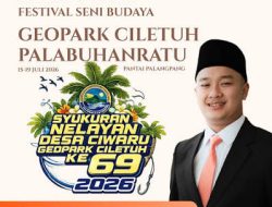 Wakil Ketua III DPRD Kabupaten Sukabumi, Ramzi Akbar Yusuf Ucapkan Selamat Syukuran Nelayan Desa Ciwaru Tahun 2026