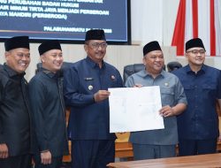 DPRD Kabupaten Sukabumi Setujui Raperda Ketertiban Umum, Bupati Ajukan Perubahan Status Perumda Tirta Jaya