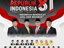 Peringati HUT Kemerdekaan RI ke-81, DPRD Kabupaten Sukabumi Ucapkan Dirgahayu Republik Indonesia
